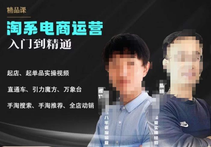 【6701期】2023手淘搜索实操课+体系化课程，​起店起单品实操视频课程
