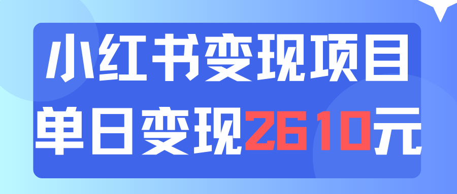 【13831】利用小红书卖资料单日引流150人当日变现2610元小白可实操（教程+资料）