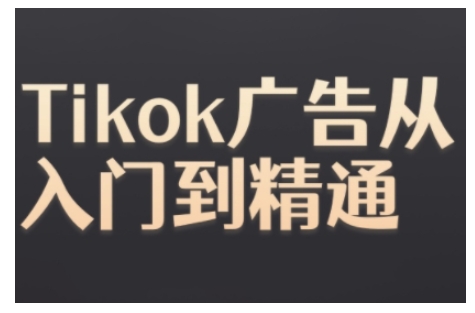 【15448】Tiktok Ads实操教程，Tiktok广告从入门到精通