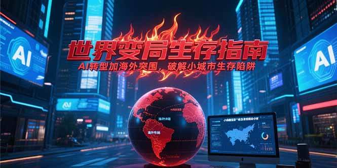 【18465】灏泽异谈付费文章《世界变局生存指南，AI转型加海外突围，破解小城市生存陷阱》