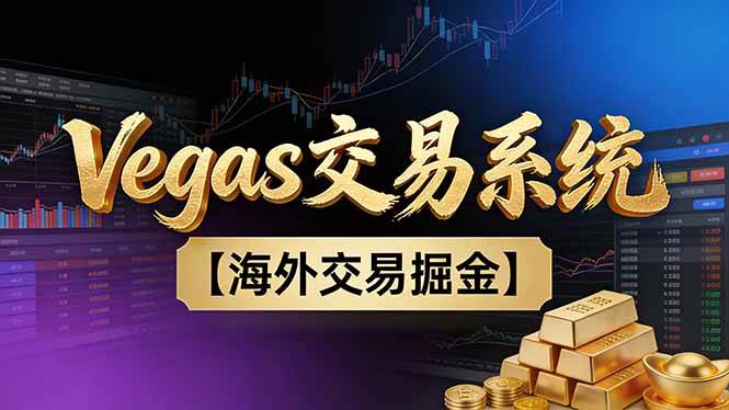 【20952】【普通人也可以成为操盘手第二期】Vegas交易技术+聪明软件，日赚50-100U