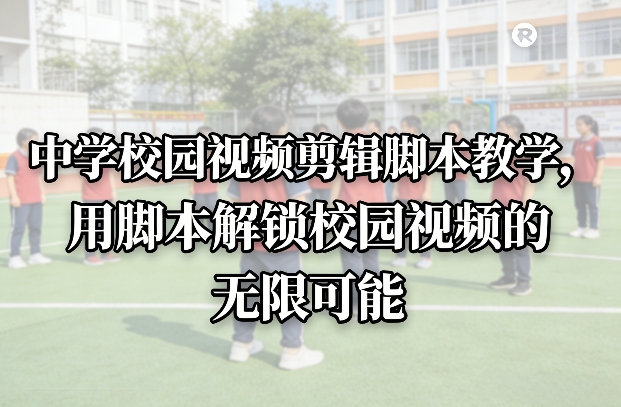 【21281】中学校园视频剪辑脚本教学，用脚本解锁校园视频的无限可能