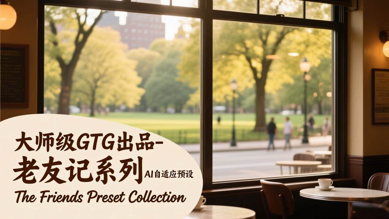 【21335】大师级GTG出品-老友记系列AI自适应预设The Friends Preset Collection