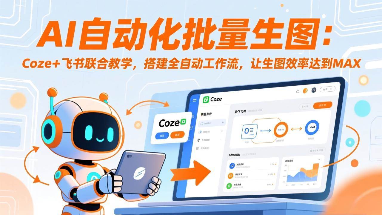 【21416】AI自动化批量生图：Coze+飞书联合教学，搭建全自动工作流，让生图效率达到MAX